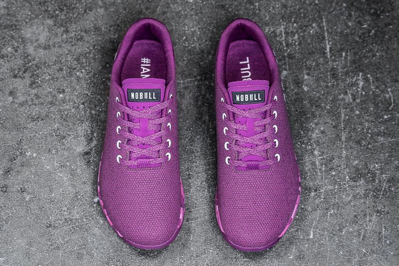 Purple Nobull Purple Heather Men's Trainers | CA O1263K